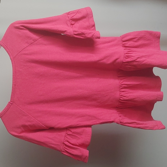 🎉HP🎉Girl's Juicy Couture Pink Ruffle Top - Picture 4 of 5